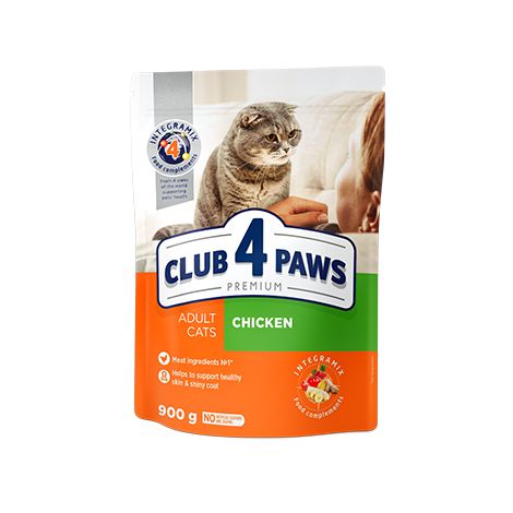 CLUB 4 PAWS PREMIUM pentru pisici adulte cu pui