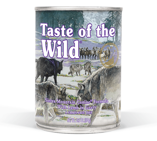 Conserva Taste of the Wild - Sierra Mountain 390 g